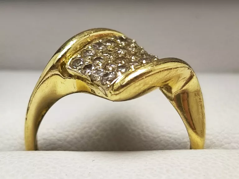 ZŁOTY PIERŚCIONEK PR.585 4,62G R.14