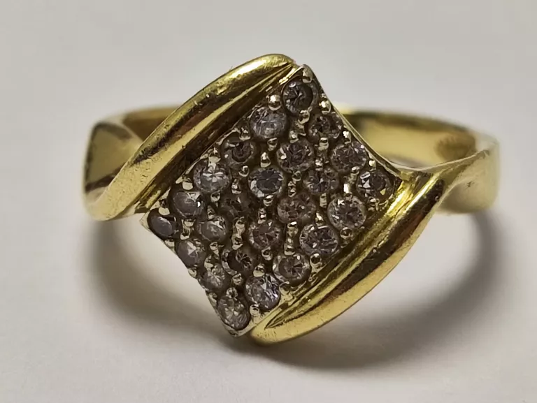 ZŁOTY PIERŚCIONEK PR.585 4,62G R.14