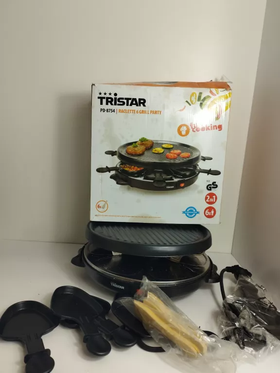 GRILL ELEKTRYCZNY OKRĄGŁY STOŁOWY