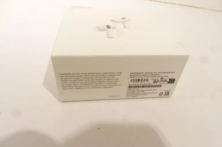 AIRPODS PRO 2 ETUI BIAŁE PUDEŁKO A2700 VNH435HQ27