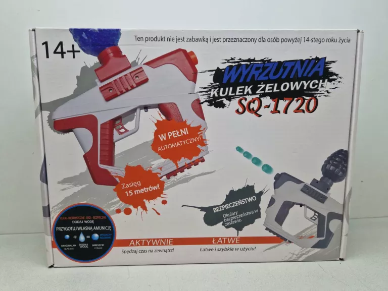 WYRZUTNIA KULEK ŻELOWYCH GEL STRIKE SQ-1720