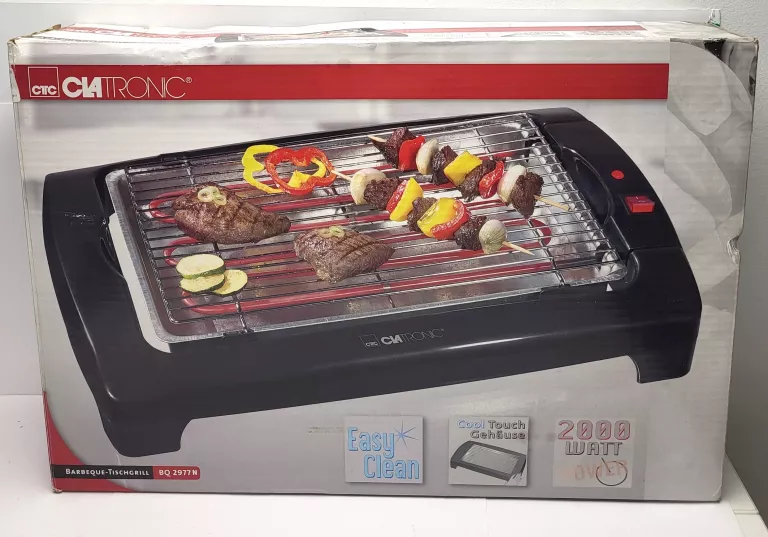 GRILL ELEKTRYCZNY STOŁOWY CLATRONIC BQ 2977