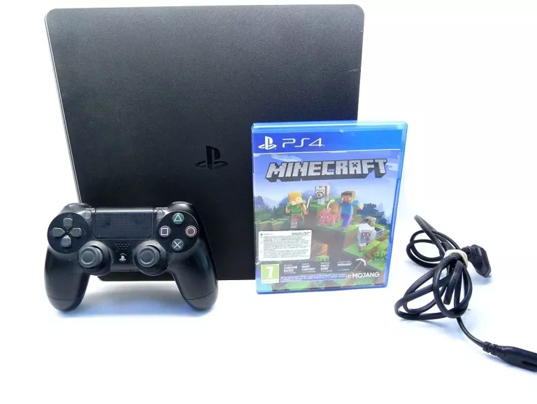 KONSOLA PS4 SLIM 500 GB + PAD+ MINECRAFT