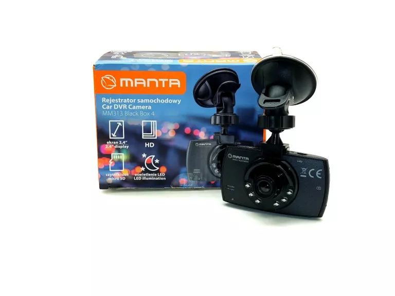 REJESTRATOR SAMOCHODOWY MANTA MM313 BLACK BOX 4