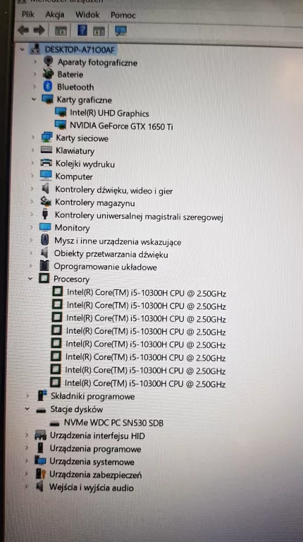 LAPTOP ACER NITRO 5 AN515-55-5429 PUDEŁKO
