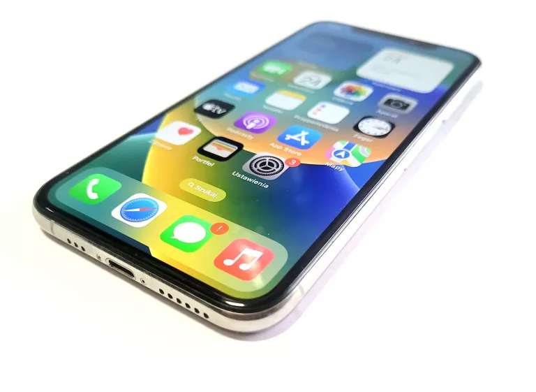 IPHONE XS BIAŁY 64GB KOMPLET