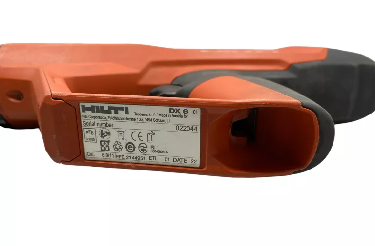 OSADZAK HILTI DX6 + AKCESORIA