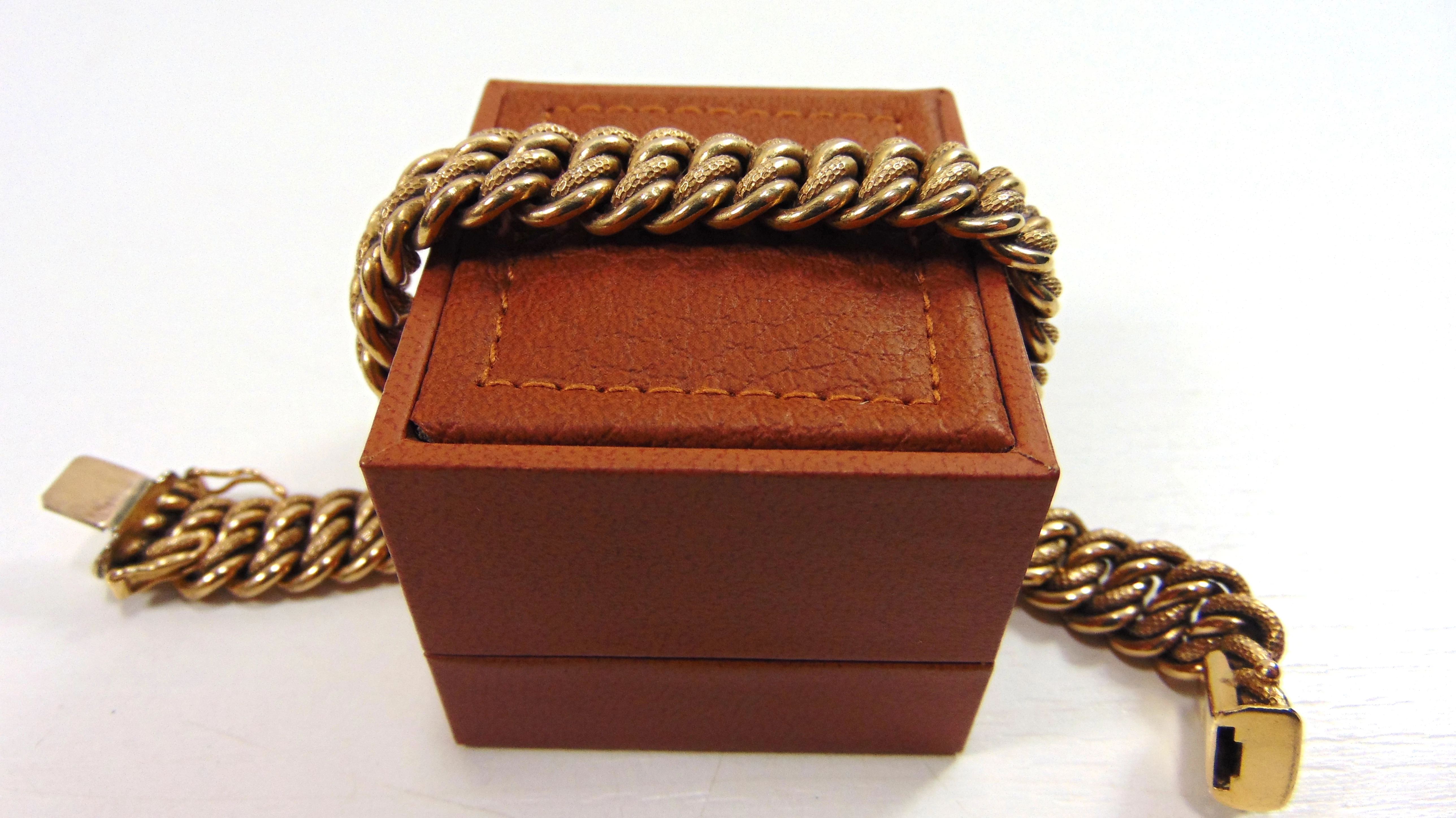 solidna-zlota-bransoletka-pr750-dl19-zamkowa-16-lubawa