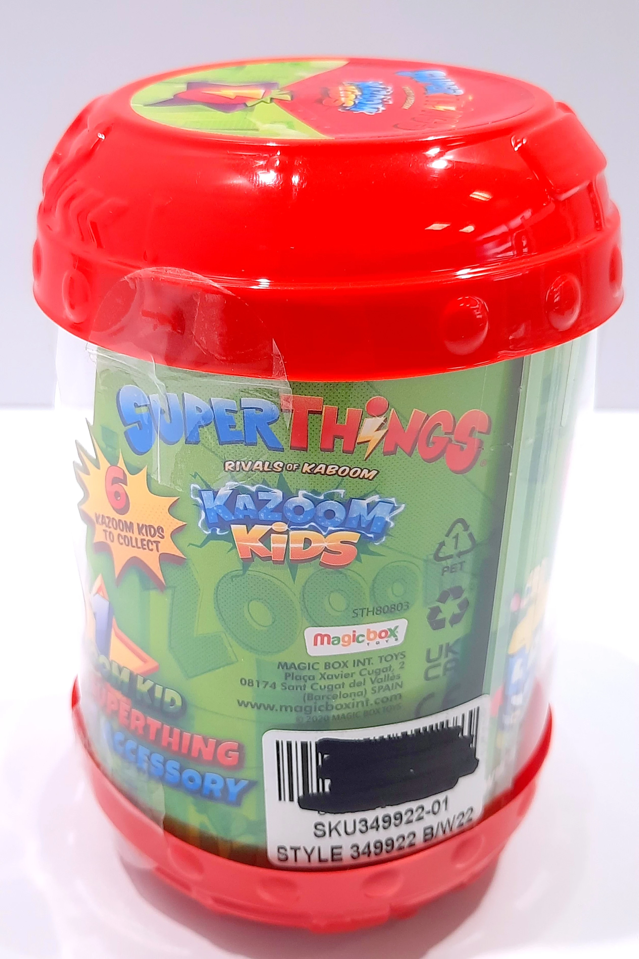 Magic Box Toys Super Zings Super Things Seria 8 Kazoom Kids FIGURKA SMASH  CRASH + AKCESORIA