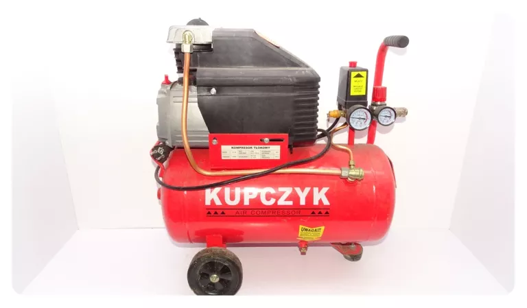 KOMPRESOR SPRĘŻARKA 24L KUPCZYK FL-24 245 L/MIN