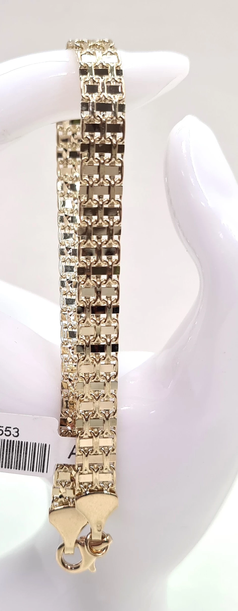 zlota-elegancka-plaska-bransoletka-585730g185c-stan-uzywany