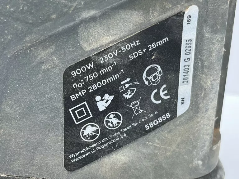 MŁOT UDAROWY GRAPHITE 58G858