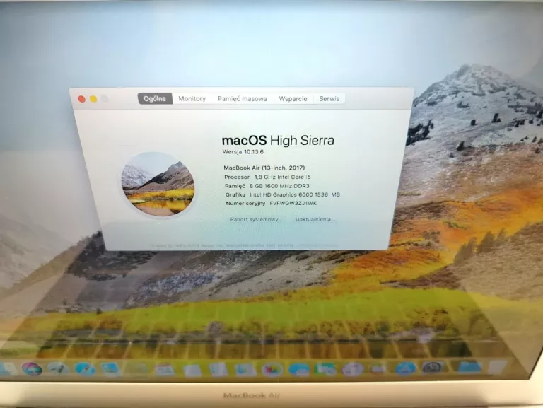APPLE MACBOOK AIR 13 MQD32ZE/A I5/8GB/128GB SSD