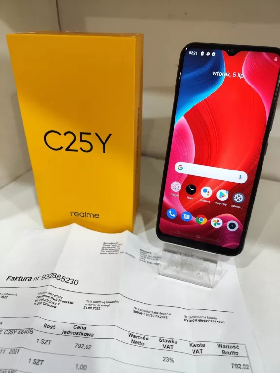 TELEFON TELEFON REALME C25Y KPL S