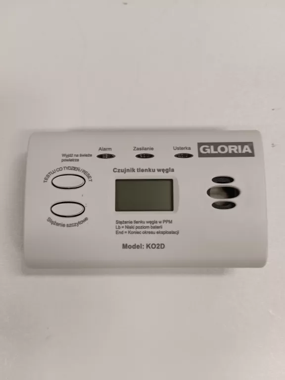 CZUJNIK TLENKU WĘGLA TYP K02D GLORIA
