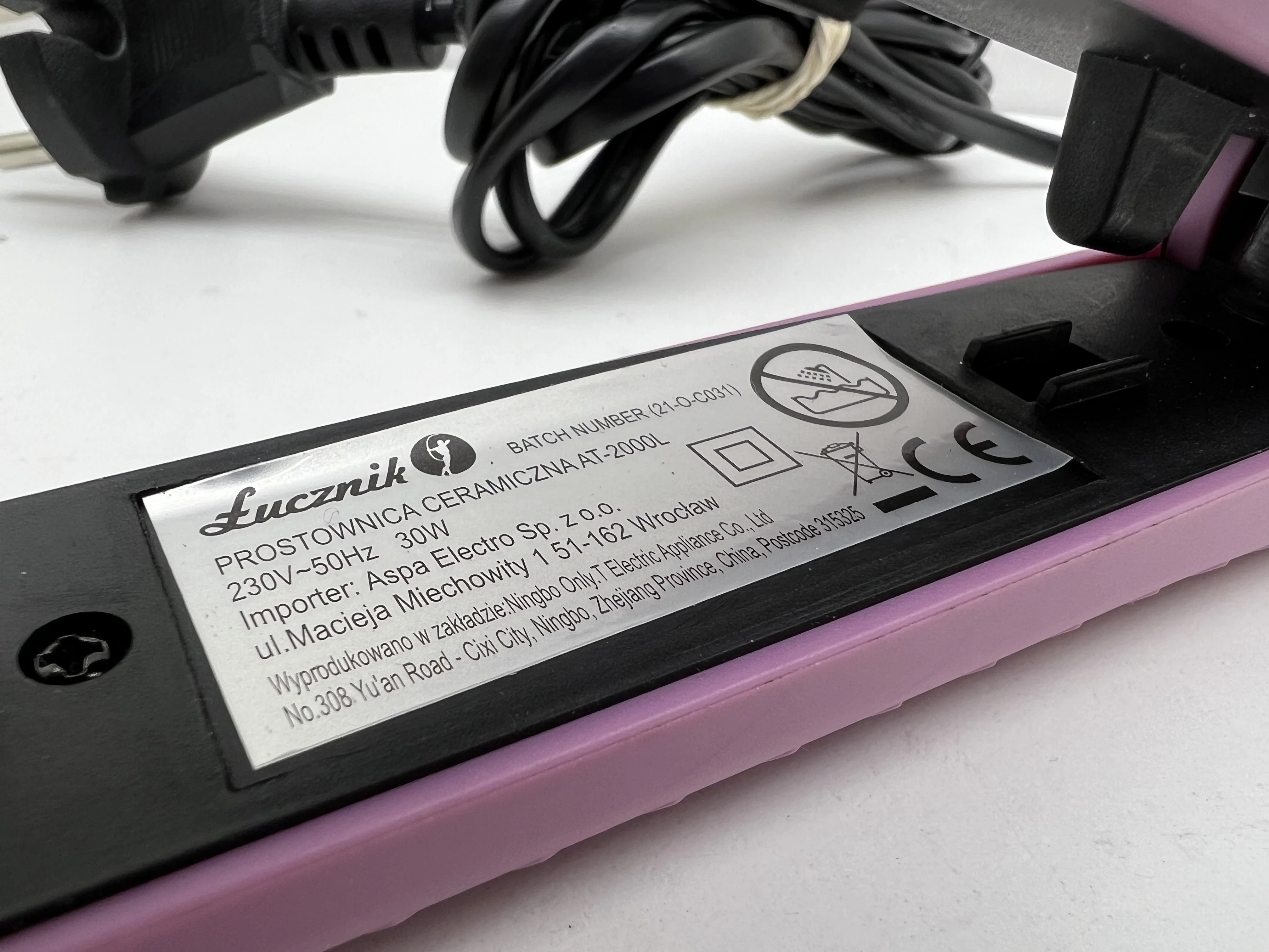 prostownica-lucznik-at2000l-rozowa-ceramiczna-stan-uzywany