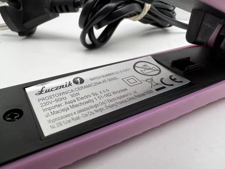 prostownica-lucznik-at2000l-rozowa-ceramiczna-stan-uzywany