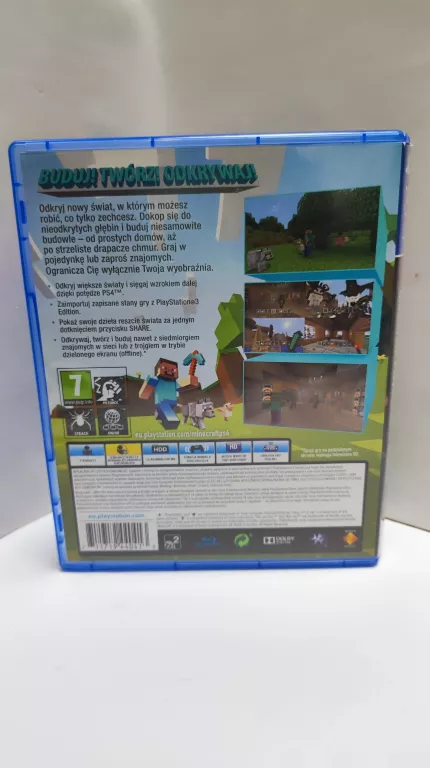 GRA NA PS4 MINECRAFT PLAYSTATION EDIT