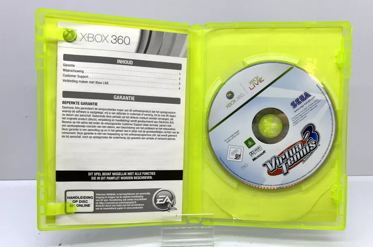 GRA NA XBOX 360 VIRTUA TENNIS 3