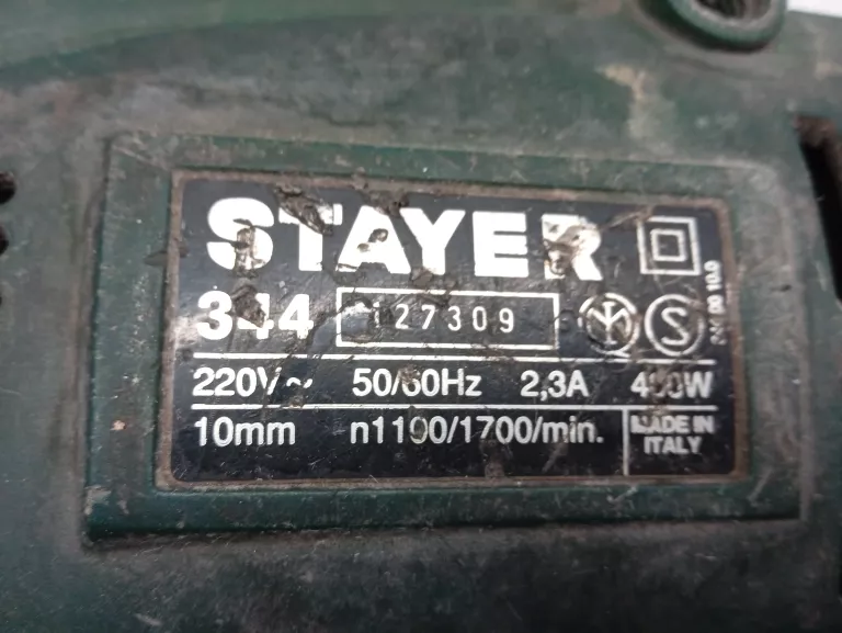 WIERTARKA UDAROWA STAYER 344
