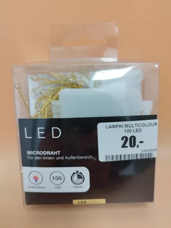 LAMPKI MULTICOLOUR 100 LED