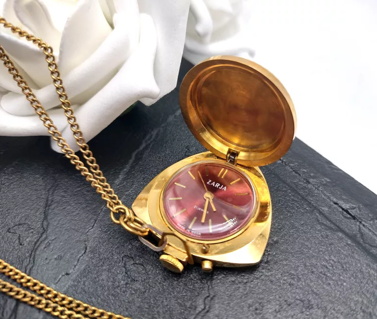ZARIA ZEGAREK 21 JEWELS NA ŁAŃCUSZKU