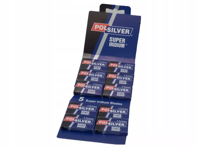 ŻYLETKI POLSILVER 100SZT 20X5SZT