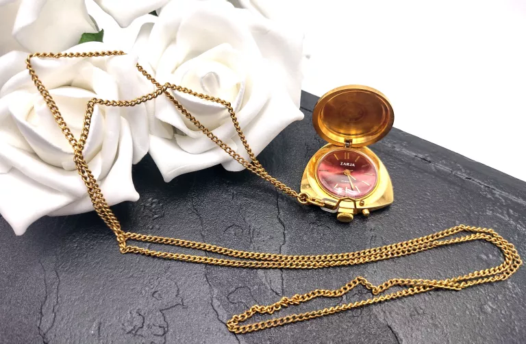 ZARIA ZEGAREK 21 JEWELS NA ŁAŃCUSZKU