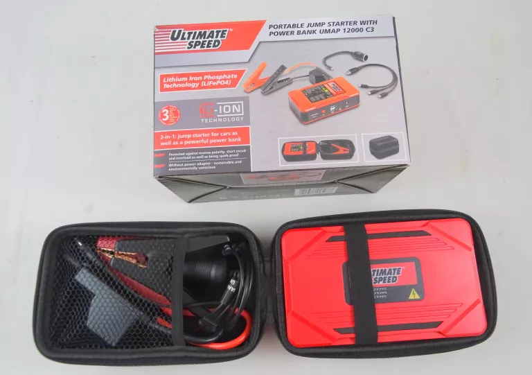 JUMP STARTER ULTIMATE SPEED UMAP 12000 C3 KOMPLET
