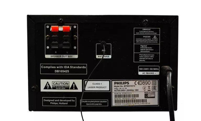 mini-wieza-stereo-philips-btm2310-bt-aux-stan-uzywany