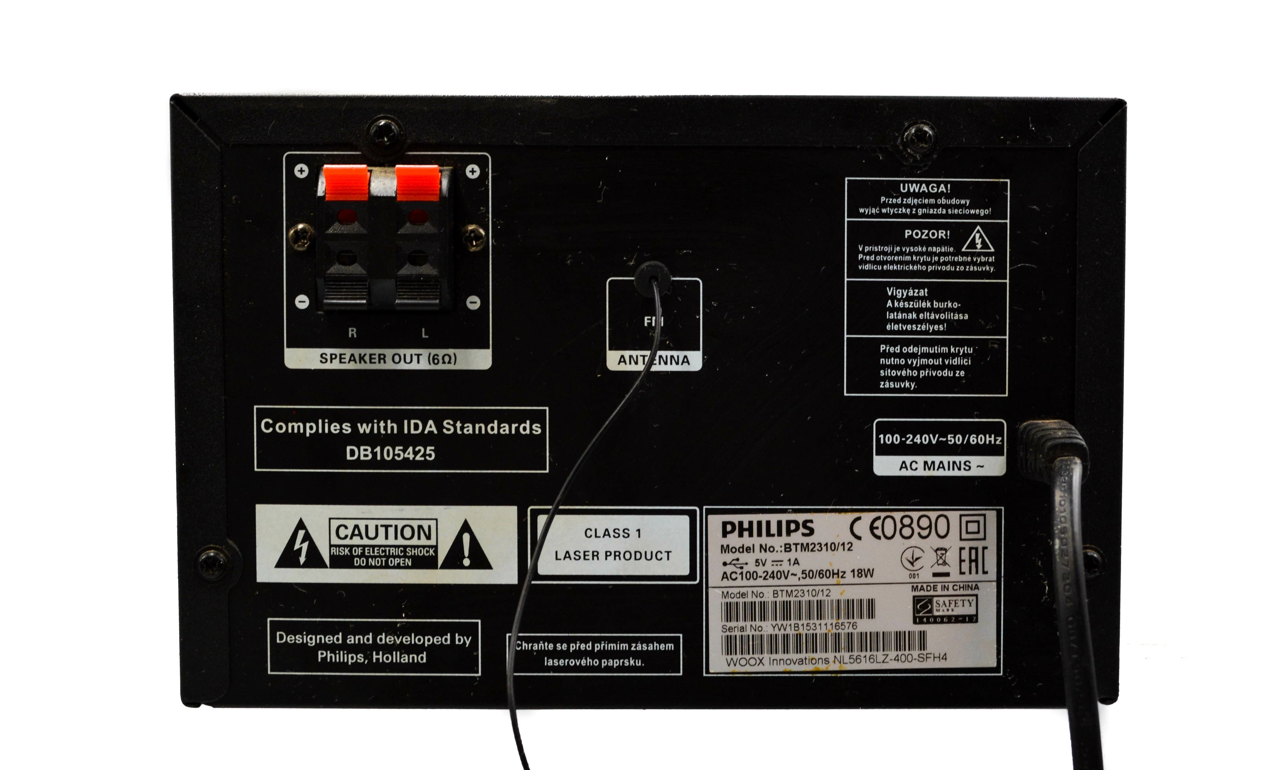 mini-wieza-stereo-philips-btm2310-bt-aux-stan-uzywany