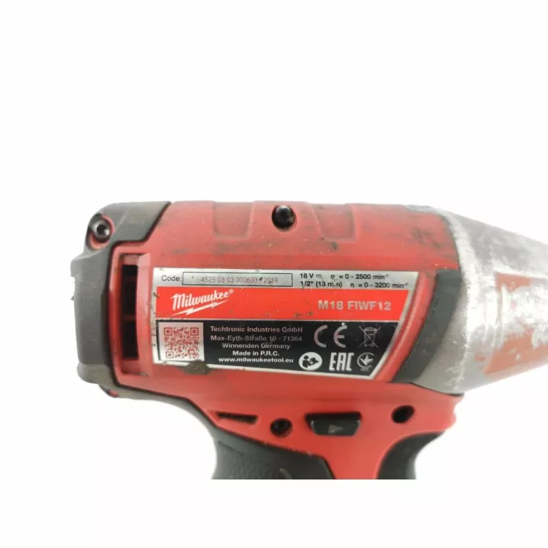 KLUCZ UDAROWY MILWAUKEE M18 FIWF12 + AKU