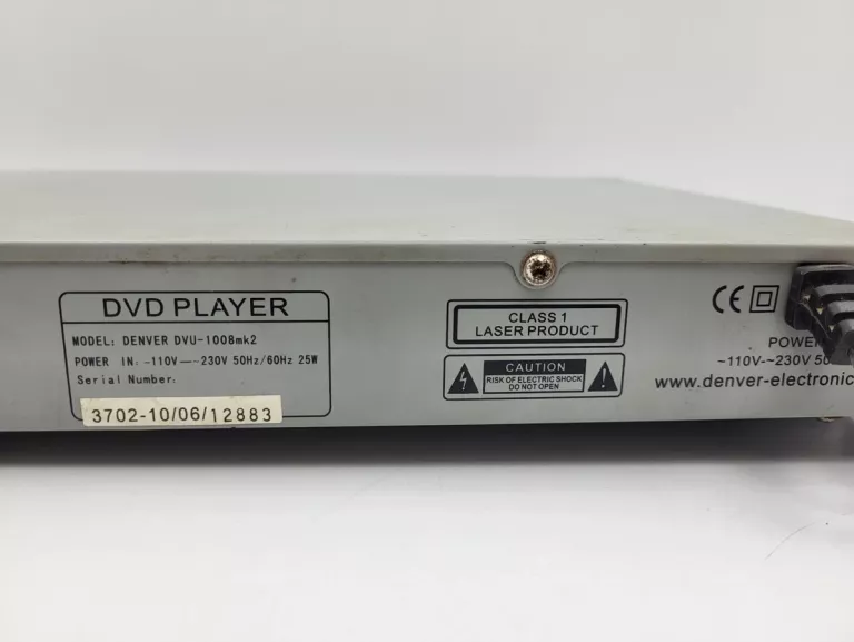ODTWARZACZ DVD DENVER DVU-1008MK2 + PILOT