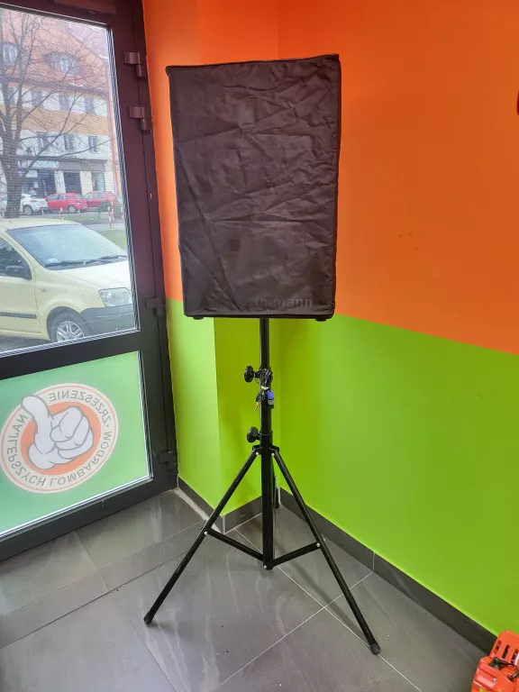 KOLUMNA JBL JRX 100 MODEL 115, STAND, POKROWIEC