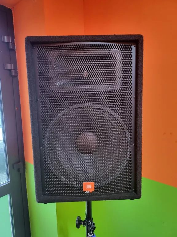 KOLUMNA JBL JRX 100 MODEL 115, STAND, POKROWIEC