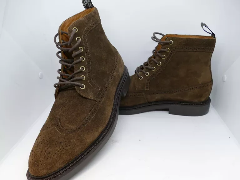 BUTY MĘSKIE POLO RALPH LAUREN R. 42 BRĄZOWE