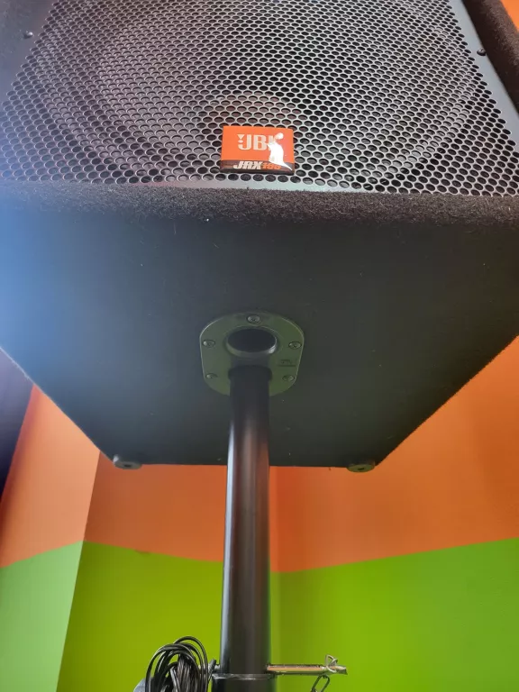 KOLUMNA JBL JRX 100 MODEL 115, STAND, POKROWIEC