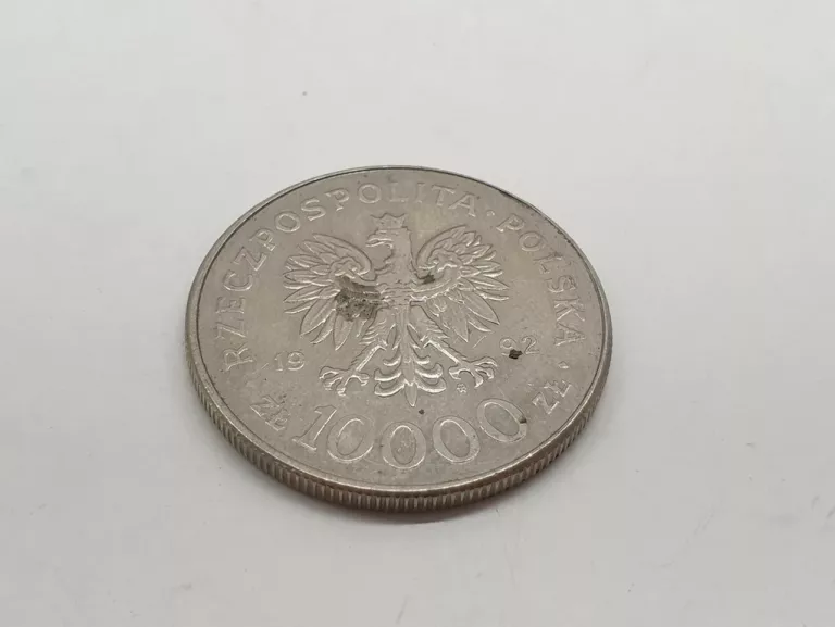MONETA 10000 ZŁ WŁADYSŁAW III WARNEŃCZYK 1992R.