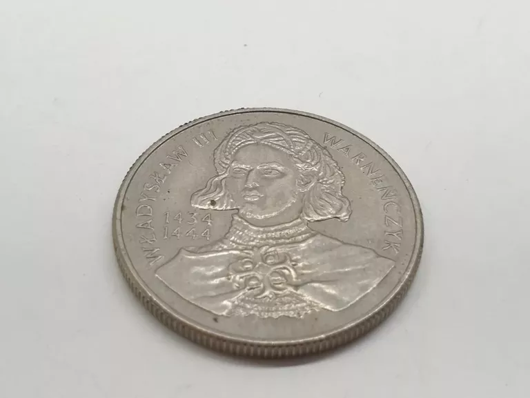 MONETA 10000 ZŁ WŁADYSŁAW III WARNEŃCZYK 1992R.