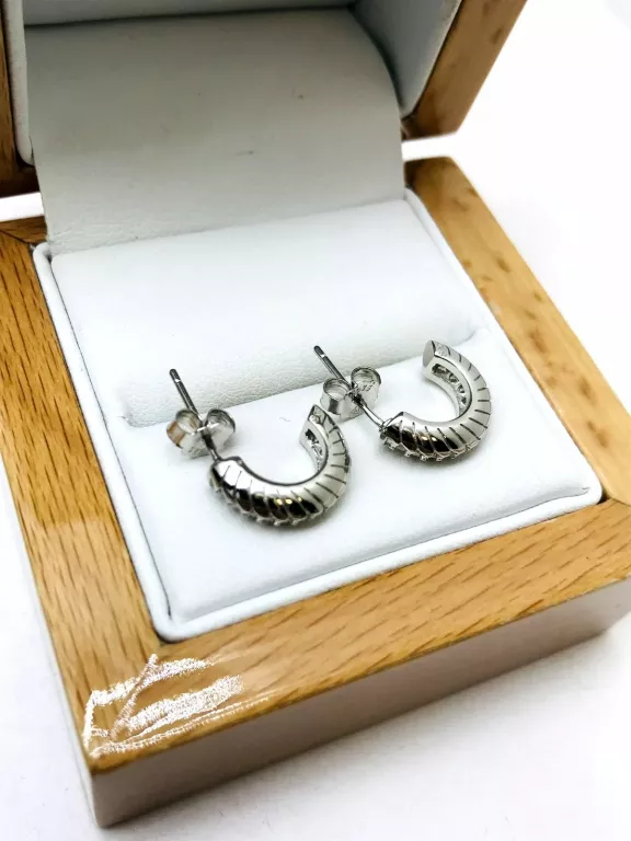 SREBRNE KOLCZYKI WISZĄCE WAGA 2,80GR