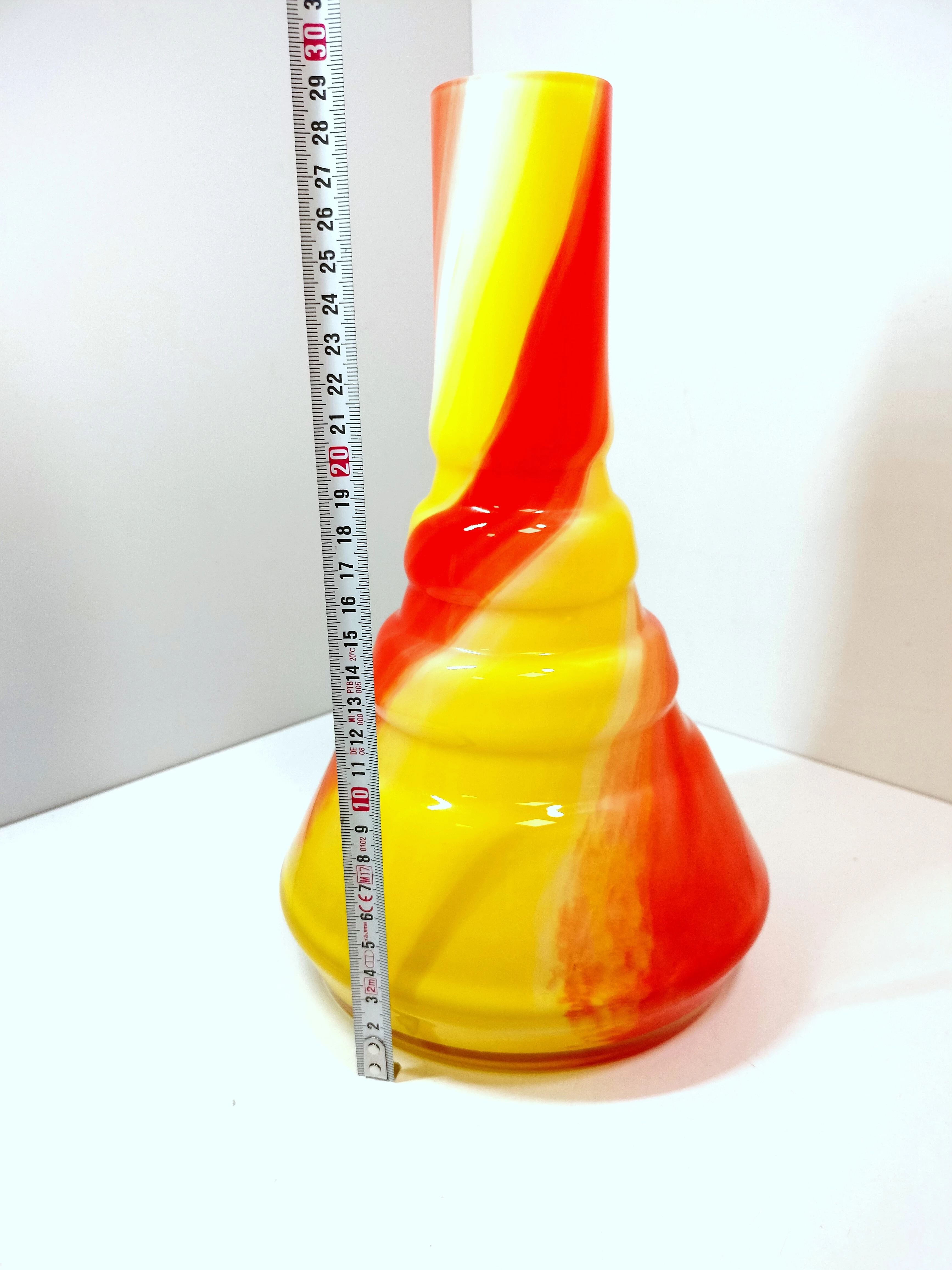 wazon-kolorowe-szklo-prl-stan-nie-wymaga-renowacji