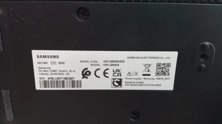 SOUNDBAR SAMSUNG HW-Q800A 3.1 56 W CZARNY