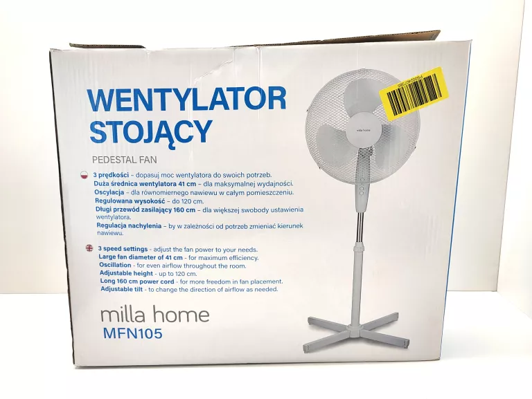WENTYLATOR STOJĄCY MILLA HOME