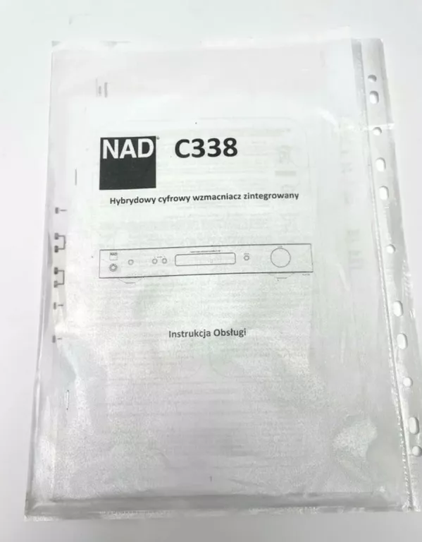 WZMACNIACZ ZINTEGROWANY NAD C338