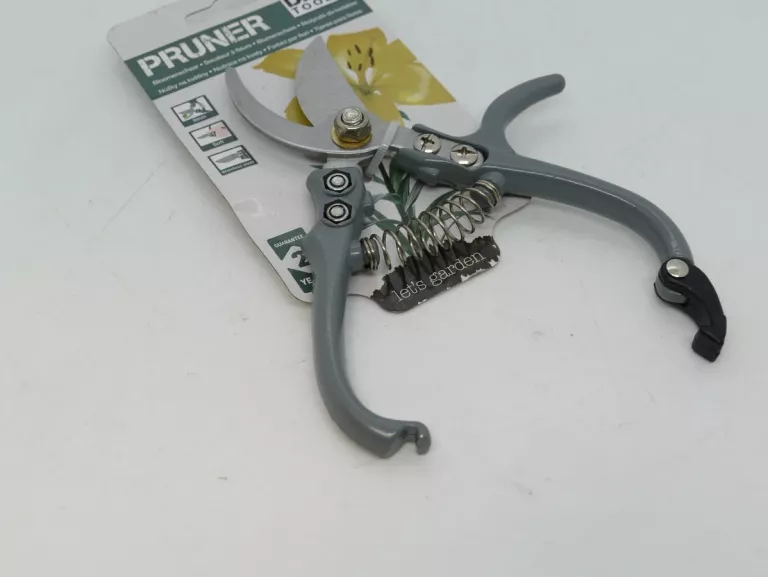 DIRT TOOLS NOZYCZKI DO KWIATÓW I ROŚLIN SZARE
