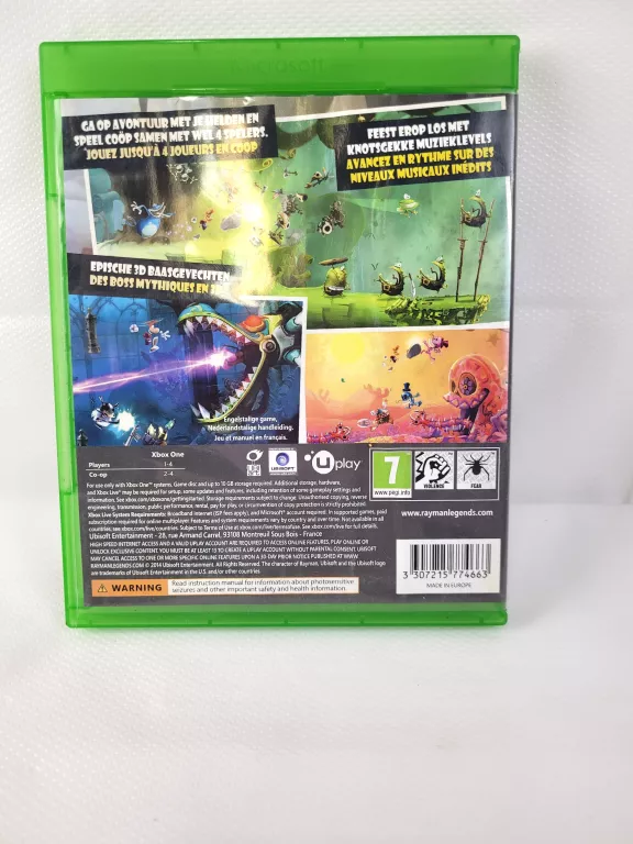GRA NA XBOX ONE RAYMAN LEGENDS