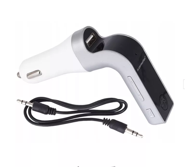 TRANSMITER FM BLUETOOTH ZESTAW GŁOŚNOMÓWIĄCY USB