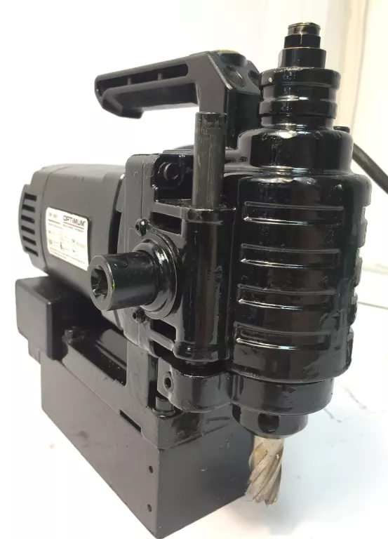 wiertarka-magnetyczna-optimum-dm-38-vf-niska-lekk-stan-uzywany