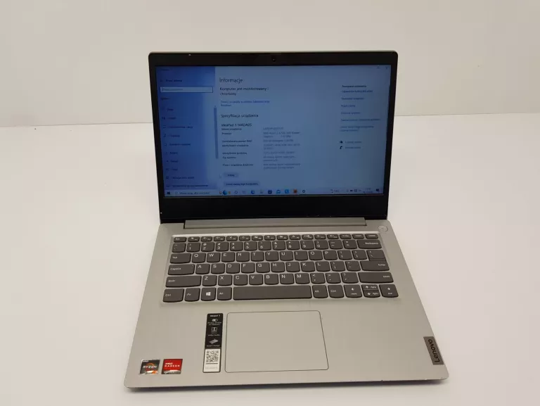 LAPTOP LENOVO IDEAPAD 3-14 14,1/RYZEN3/8GB/256GB