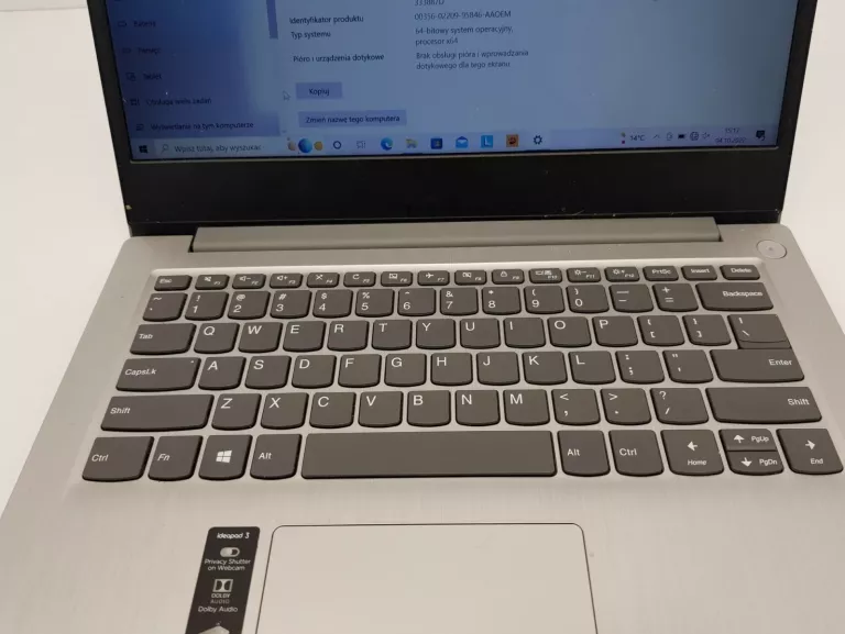 LAPTOP LENOVO IDEAPAD 3-14 14,1/RYZEN3/8GB/256GB